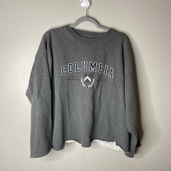 Columbia Vintage Collegiate Sweatshirt Sz L Y2K - Picture 1 of 4